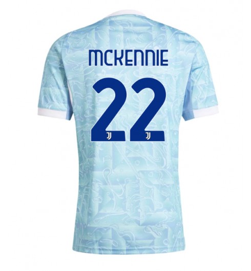 Juventus Weston McKennie #22 Venkovní Dres 2025-26 Krátký Rukáv Juventus Weston McKennie #22 Venkovní Dres 2025-26 Krátký Rukáv